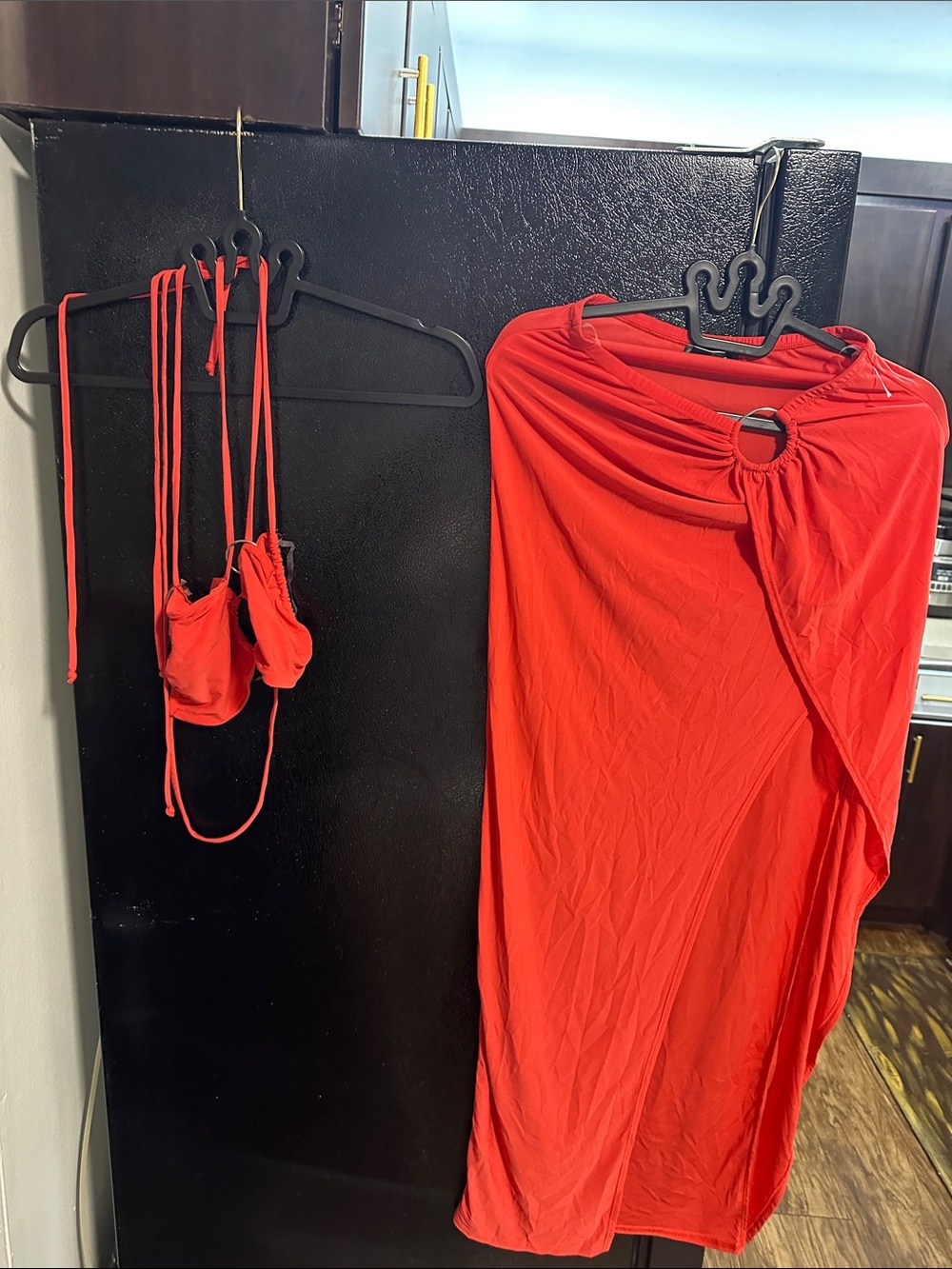 Orange Beach Resort 2-Piece Set | Skirt & Bikini Top | Pool Party